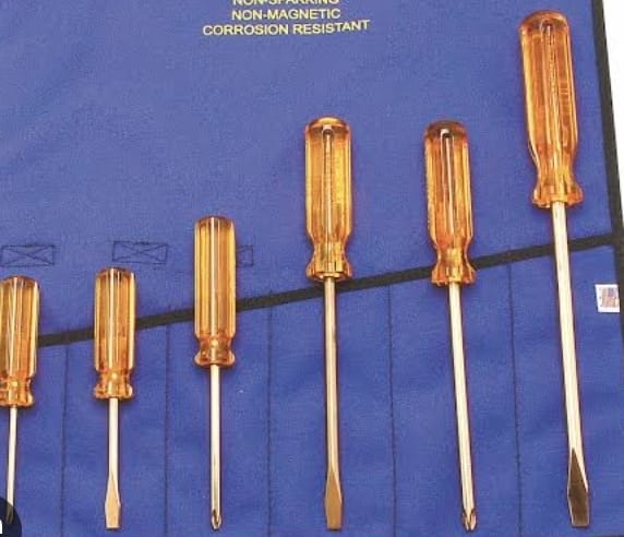 AMPCO GS 1002B screw driver set 6 pieces Beryllium/Copper